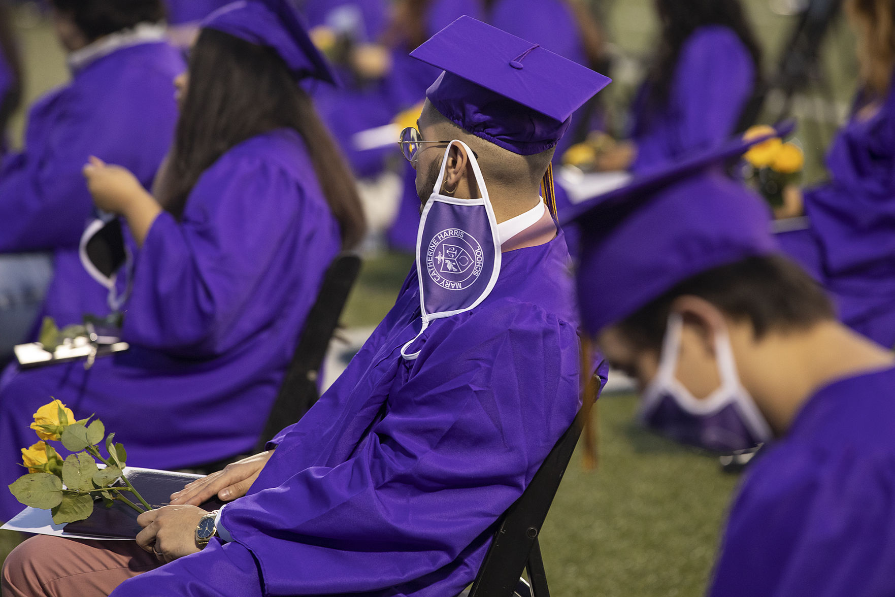 MC Harris commencement